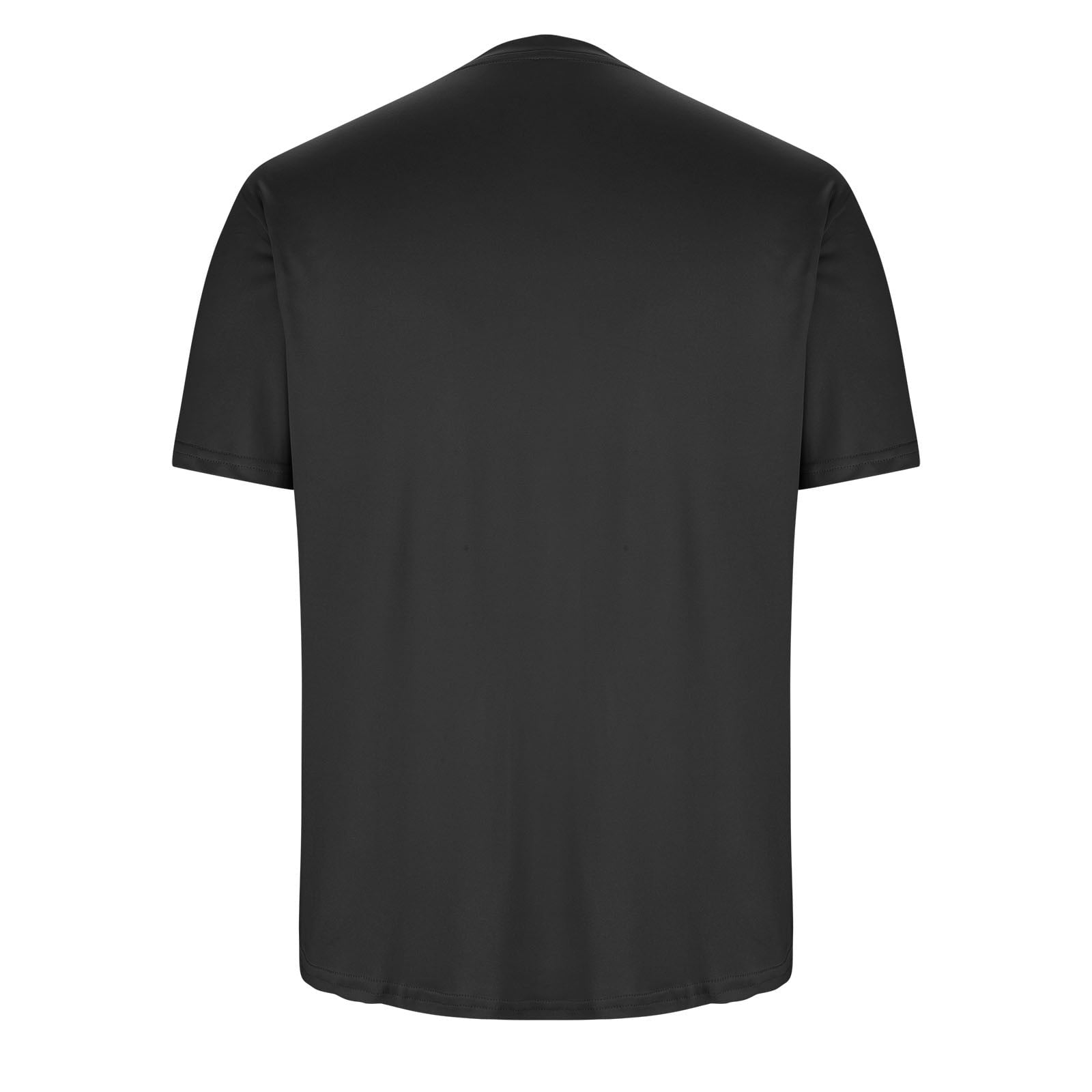 Men’s Short Sleeve Athletic Dry-Fit T-Shirt – Black Workout Top
