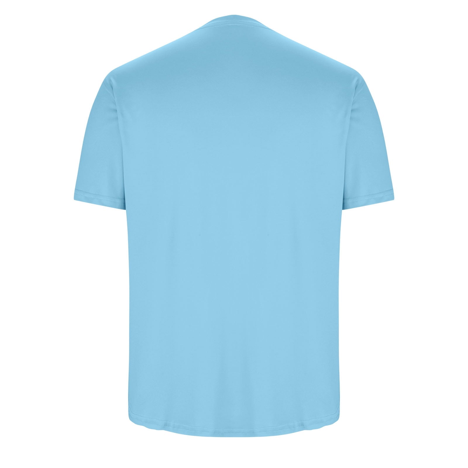 Men’s Short Sleeve Athletic Dry-Fit T-Shirt – Blue sky Workout Top