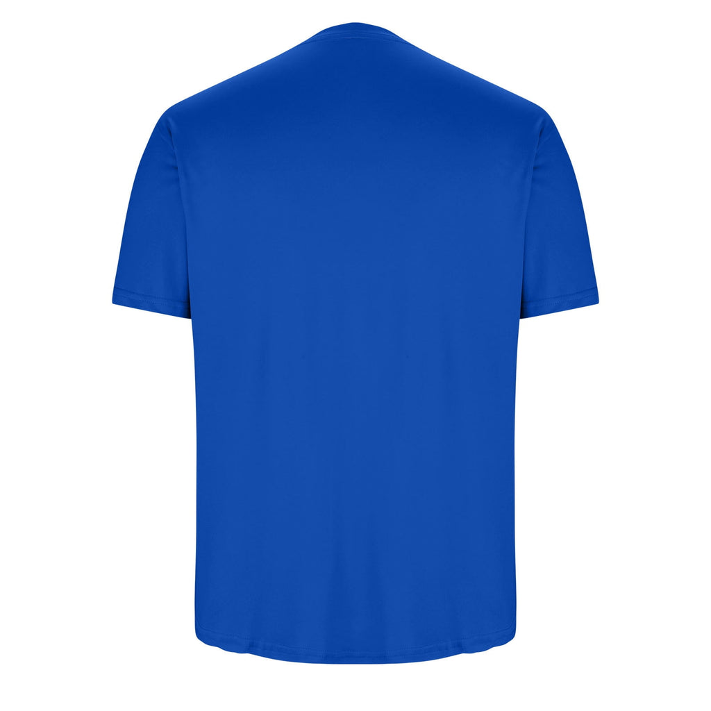 Men’s Short Sleeve Athletic Dry-Fit T-Shirt – BLUE Workout Top