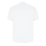 Men’s Short Sleeve Athletic Dry-Fit T-Shirt – White Workout Top