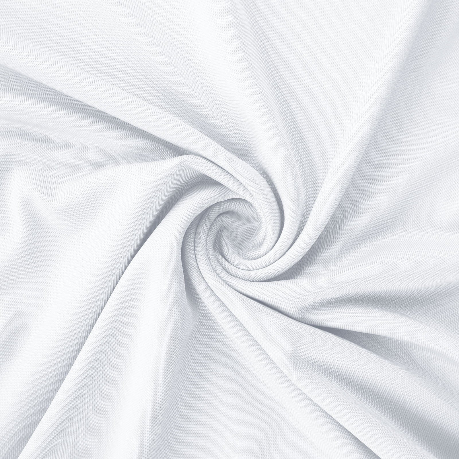 Men’s Short Sleeve Athletic Dry-Fit T-Shirt – White Workout Top